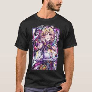 ZZZ Yidhari Elegant Blonde Octopus Thiren Vaporwav T-Shirt