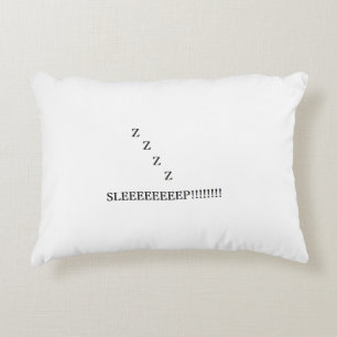 ZZZZ Sleeeeeeeep Accent Pillow